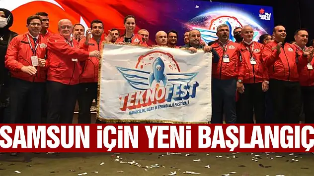 Rektör Ünal: 'TEKNOFEST Samsun için yeni bir başlangıç'