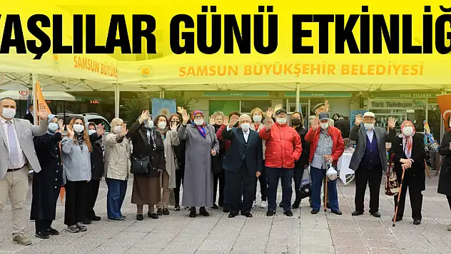 Yaşlılar günü etkinliği