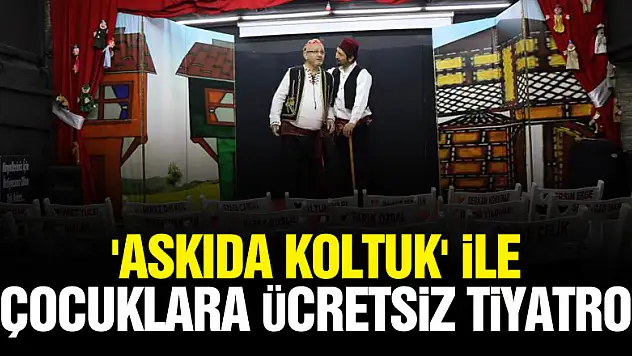 'Askıda Koltuk' ile çocuklar ücretsiz olarak tiyatro ile buluşuyor
