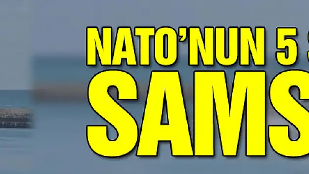 NATO'nun 5 savaş gemisi Samsun'da