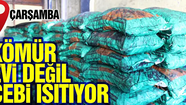 KÖMÜR EVİ DEĞİL CEBİ ISITIYOR