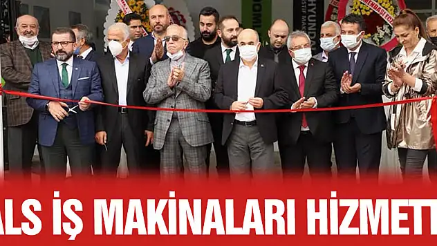 ALS İş Makinaları Hizmette