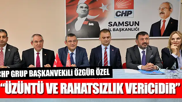 'Üzüntü ve rahatsızlık vericidir'