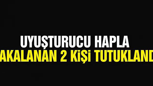 Samsun'da bin 174 adet uyuşturucu hapla yakalanan 2 kişi tutuklandı
