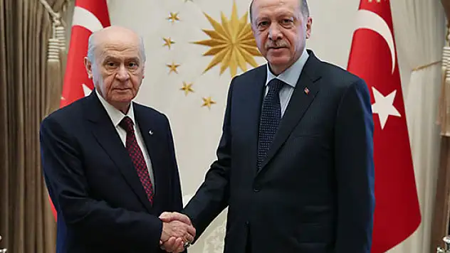 Cumhurbaşkanı Recep Tayyip Erdoğan bugün Bahçeli'yi kabul edecek