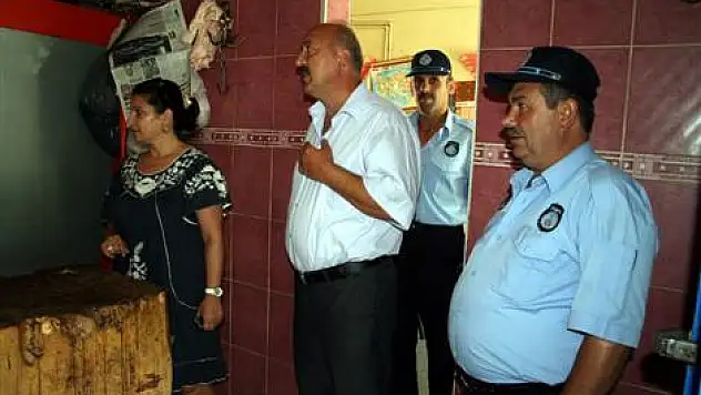 TEKKEKÖY'DE FIRIN VE KASAPLAR DENETLENDİ