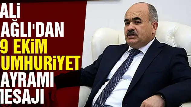 Samsun Valisi Dağlı'dan 29 Ekim Cumhuriyet Bayramı mesajı