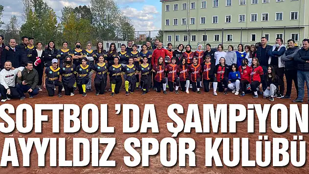 Softbol'da Şampiyon Ayyıldız Spor Kulübü