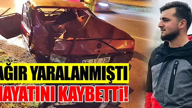 Feci kazada 1 can kaybı!