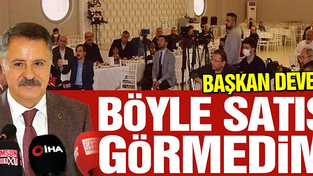 Başkan Deveci: 'Bir kamu binasının son 50 yılda böyle satıldığına tanık olmadım'