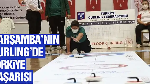 Çarşamba'nın Curling'de Türkiye başarısı