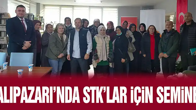 SALIPAZARI'NDA STK'LAR İÇİN SEMİNER