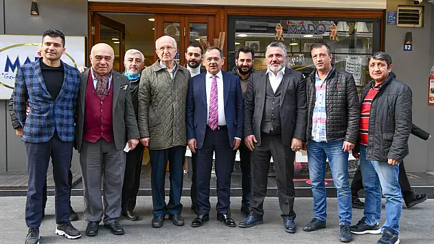 Başkan Demir çiftlik esnafıyla buluştu