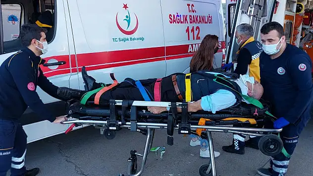 Samsun'da trafik kazası: 2 yaralı
