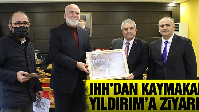İHH'dan Kaymakam Yıldırım'a ziyaret