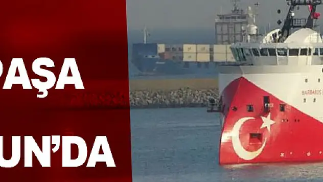 Barbaros Hayreddin Paşa Araştırma Gemisi Samsun'da