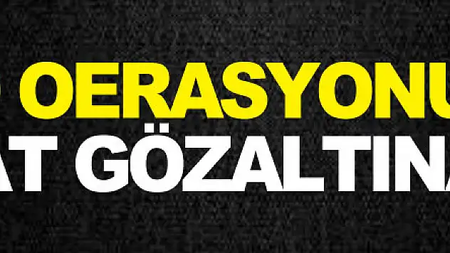 Samsun'da FETÖ'nün avukat mahrem yapılanmasından 1 avukata gözaltı