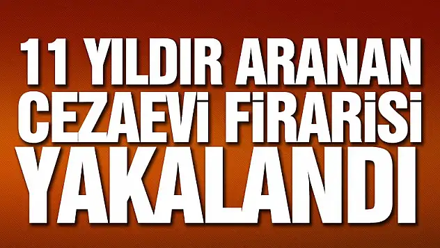 Samsun'da 11 yıldır aranan cezaevi firarisi sahte kimlikle yakalandı