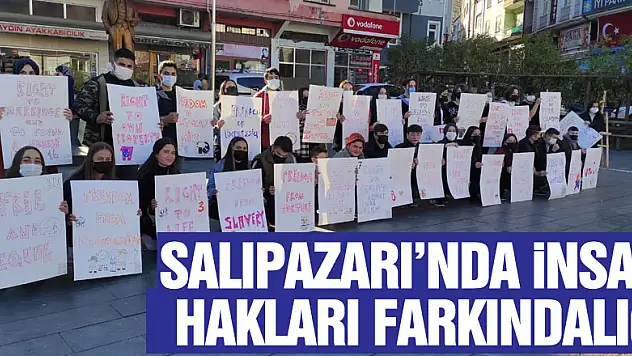Salıpazarı'nda İnsan Hakları Farkındalığı