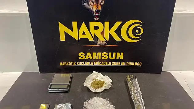 Samsun'da uyuşturucu ticaretine 1 gözaltı