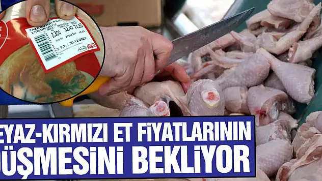 Kasaplar, doların ardından beyaz-kırmızı et fiyatlarının da düşmesini bekliyor