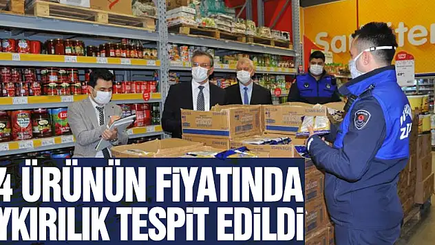 Samsun'da 74 ürünün fiyatında aykırılık tespit edildi, 47 işletmeye ceza uygulandı