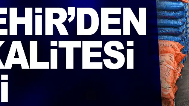 Büyükşehir'den kömür kalitesi denetimi