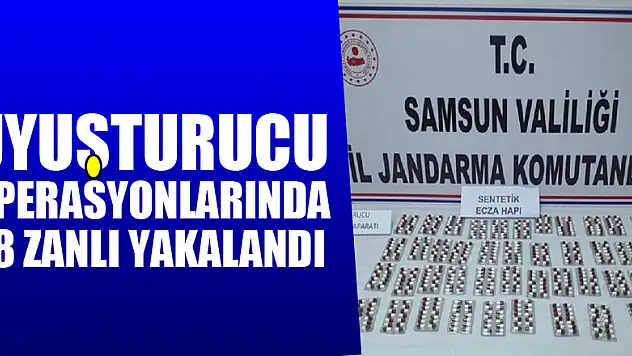 uyuşturucu operasyonlarında 28 zanlı yakalandı
