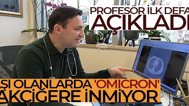 Profesör ilk defa açıkladı