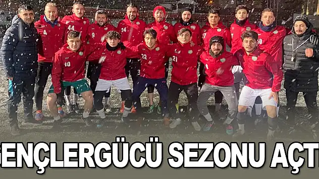 GENÇLERGÜCÜ SEZONU AÇTI!