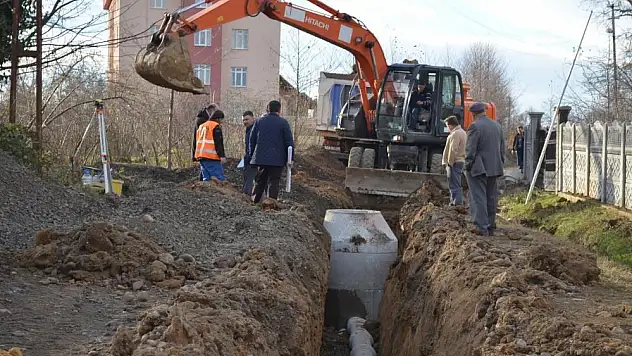 Samsun'da 1,2 milyon TL'lik altyapı yatırımı