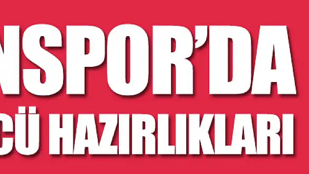 Samsunspor'da Keçiörengücü hazırlıkları