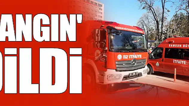 Su buharına yapılan 'yangın' ihbarı itfaiyeyi de şaşırttı