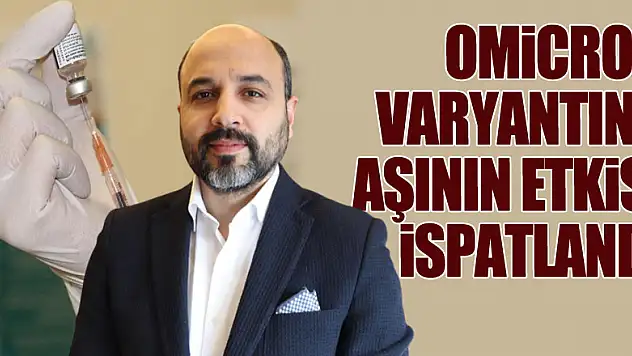 Omicron varyantına aşının etkisi ispatlandı