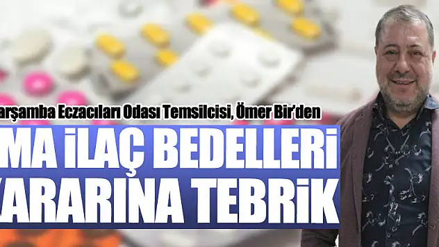 BİR'DEN SMA İLAÇ BEDELLERİ KARARINA TEBRİK