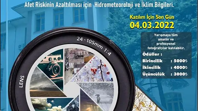 Meteorolojiden ödüllü fotoğraf yarışması