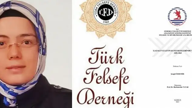 OMÜ'de tamamlanan doktora tezi ödül kazandı