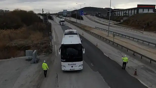 43 ilin geçiş güzergahında otobüs denetimi: Sürücüler tek tek uyarıldı