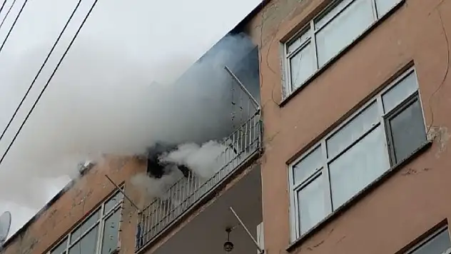  Samsun'da evde çıkan yangında kundaklama şüphesi