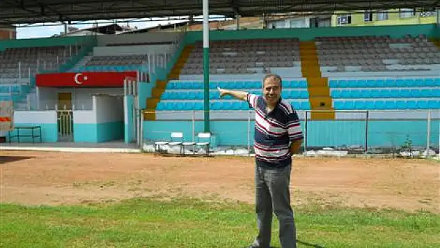 Yeşilırmak Stadyumu Tadilatta