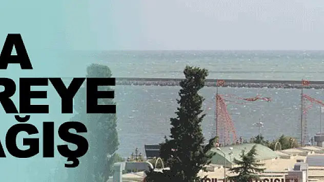 Samsun'da metrekareye 52 kilo yağış düştü