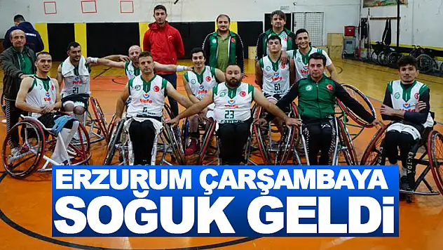 ERZURUM ÇARŞAMBAYA SOĞUK GELDİ  ERZURUM: 78 ÇABES: 73