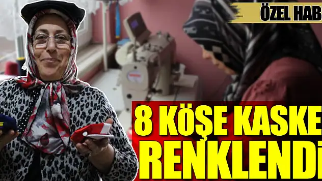 8 Köşe Kasket Renklendi!