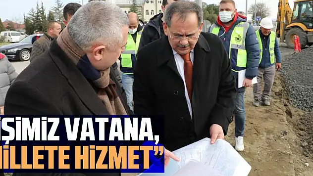 Başkan Demir: 'İşimiz vatana, millete hizmet'