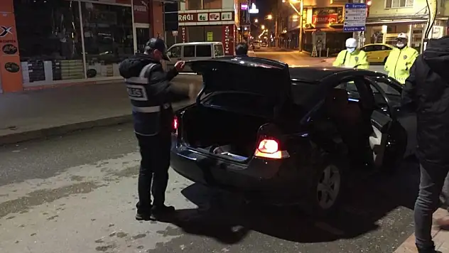 Bafra'da asayiş uygulaması