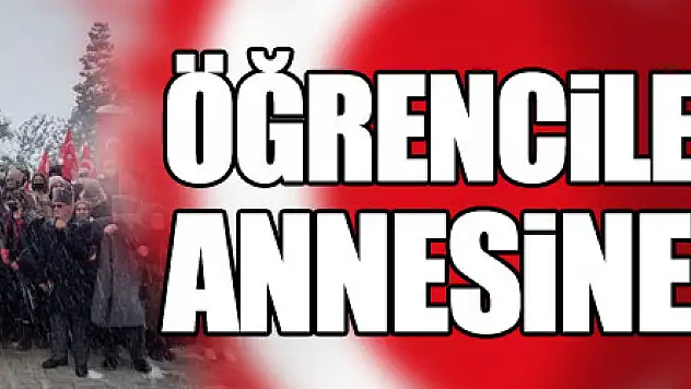 Öğrencilerden şehit annesine yakın ilgi