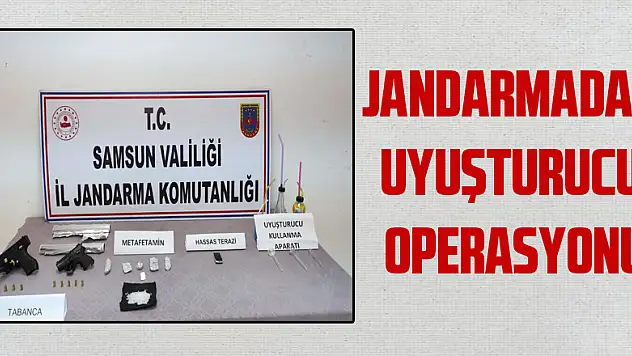 Jandarmadan uyuşturucu operasyonu