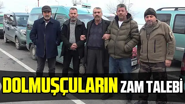 Dolmuşçuların zam talebi