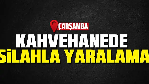 Kahvehanede silahla ateş açıp kazara bir kişiyi yaraladı