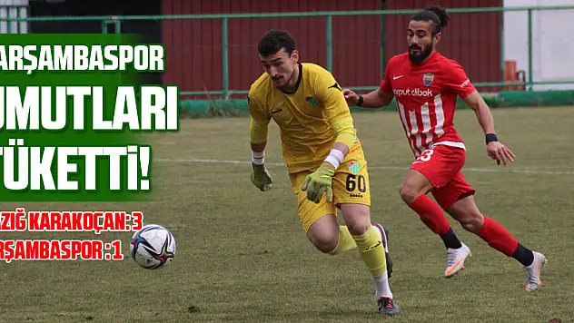 Çarşambaspor kayıp!